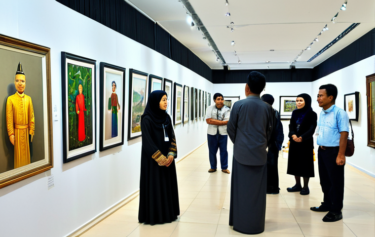 브루나이 아트 페스티벌 - **
"A vibrant scene from the Brunei Arts Festival, showcasing traditional Bruneian dancers in color... 브루나이 아트 페스티벌 - **
"A vibrant scene from the Brunei Arts Festival, showcasing traditional Bruneian dancers in color...