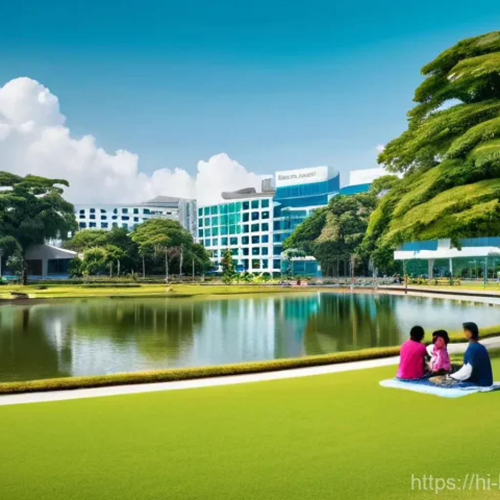 브루나이 석유 생산지 - **Prompt 1: "Brunei's Prosperous Urban Life"**
A wide-angle, brightly lit shot of a modern, clea...