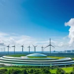 브루나이 화석연료 의존도 - **Prompt 1: Brunei's Green Future**
    "A stunning panoramic view of Bandar Seri Begawan, Brunei, s...